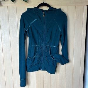 Teal Women's Zip-Up Hoodie